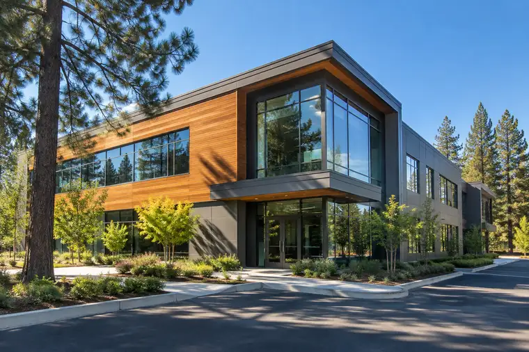A modern professional office building